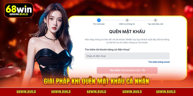 Giải pháp khi quên mật khẩu cá nhân Giải pháp khi quên mật khẩu cá nhân