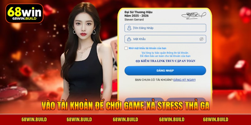 Vào tài khoản để chơi game xả stress thả ga Vào tài khoản để chơi game xả stress thả ga